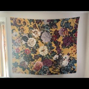 Floral Wall Tapestry